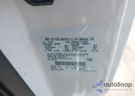 2004 Ford F-150 Heritage Xl/Xlt from USA, damaged, VIN 2FTRF17264CA03650